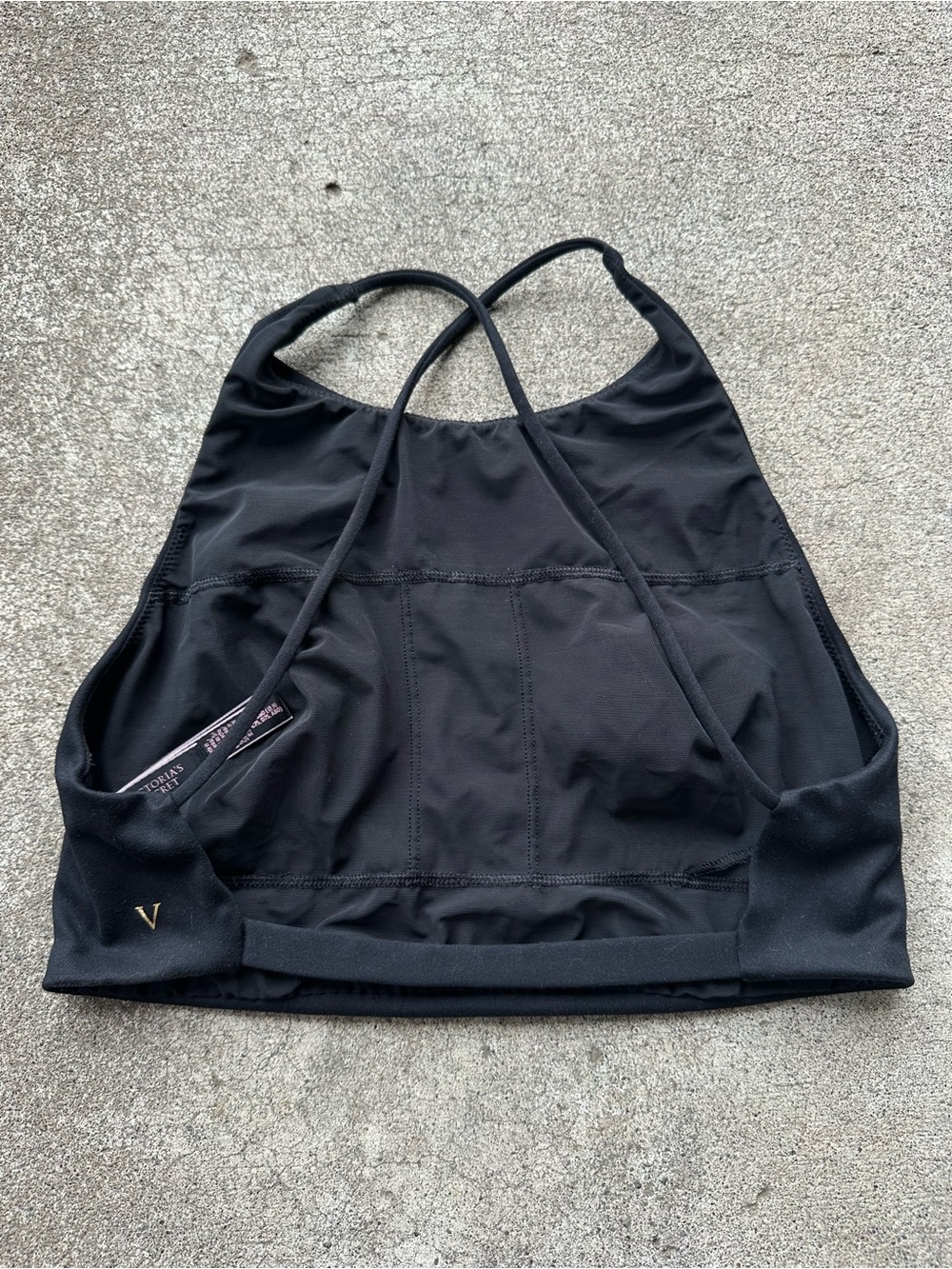 Victorias Secret Black Halter Bralette Bra - Picture 2 of 5